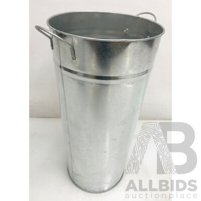 Koch & Co Tin Vase with Side Handle - Lot of 5