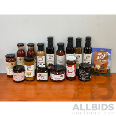 Ultimate Gourmet Dressings, Sauces and Jams Food Hamper - RRP $210