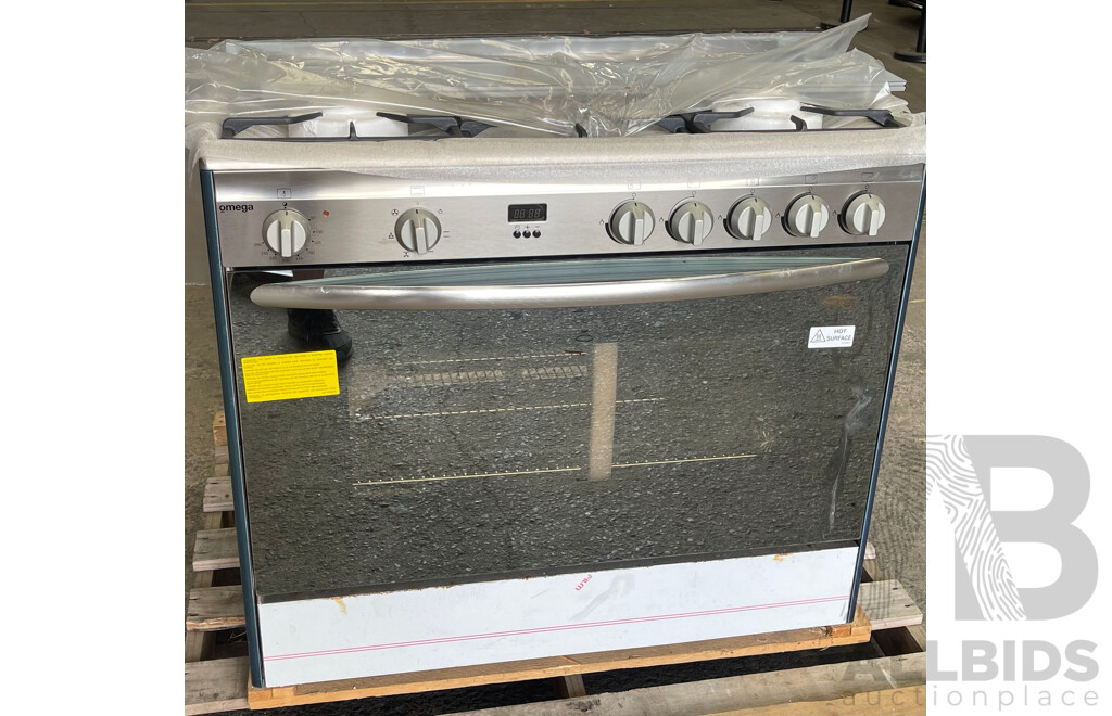 Omega 90 Cm Freestanding Cooker - New