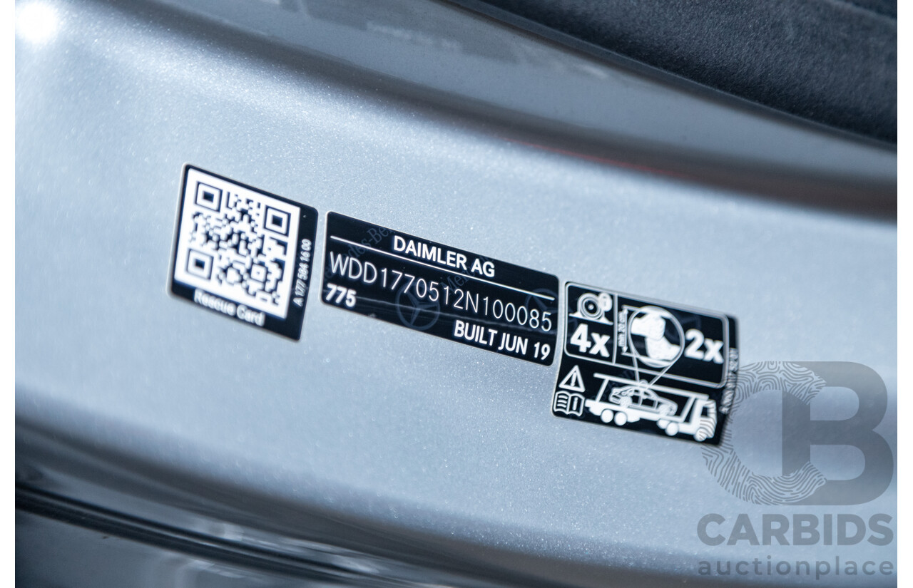 08/2019 Mercedes Benz A35 AMG 4Matic (AWD) W177 MY19 4d Hatch Iridium Silver Metallic Turbo 2.0L