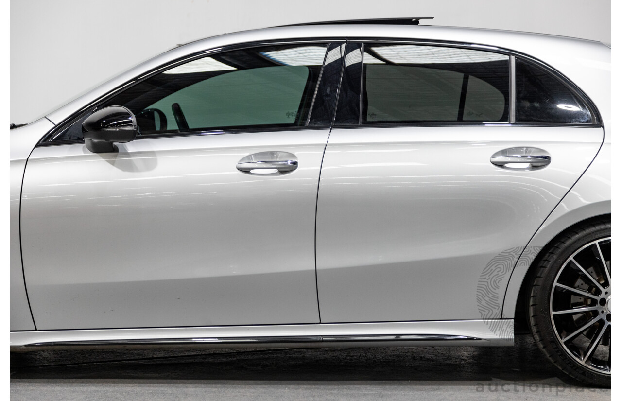 08/2019 Mercedes Benz A35 AMG 4Matic (AWD) W177 MY19 4d Hatch Iridium Silver Metallic Turbo 2.0L