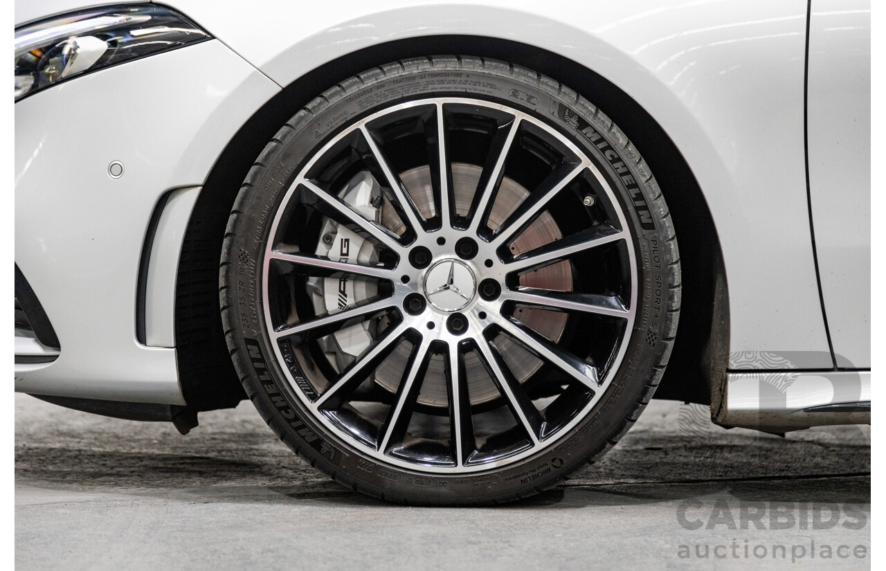 08/2019 Mercedes Benz A35 AMG 4Matic (AWD) W177 MY19 4d Hatch Iridium Silver Metallic Turbo 2.0L