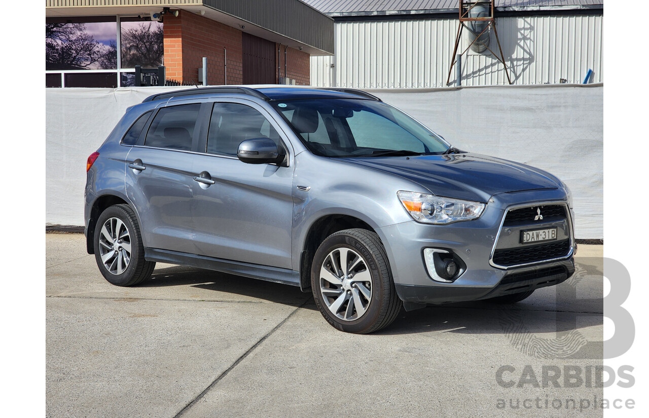 11/2014 Mitsubishi Asx XLS (4WD) 4WD XB MY15 4D Wagon Grey 2.3L