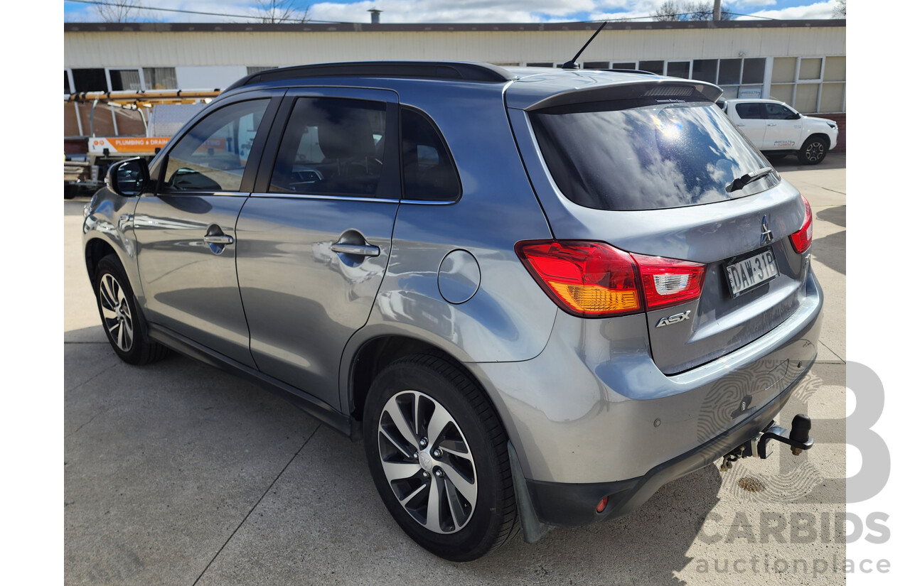 11/2014 Mitsubishi Asx XLS (4WD) 4WD XB MY15 4D Wagon Grey 2.3L