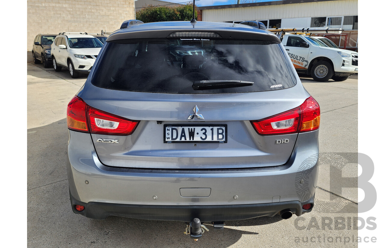 11/2014 Mitsubishi Asx XLS (4WD) 4WD XB MY15 4D Wagon Grey 2.3L