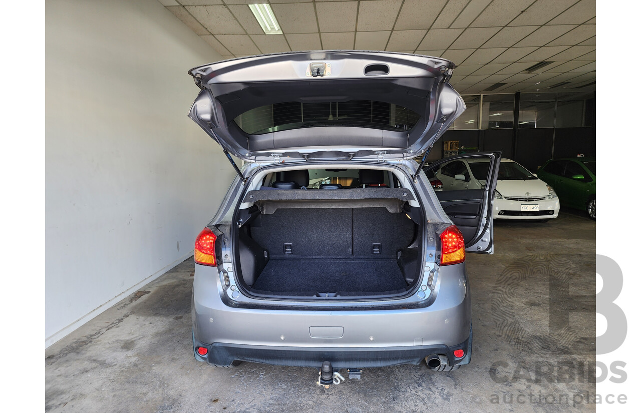11/2014 Mitsubishi Asx XLS (4WD) 4WD XB MY15 4D Wagon Grey 2.3L