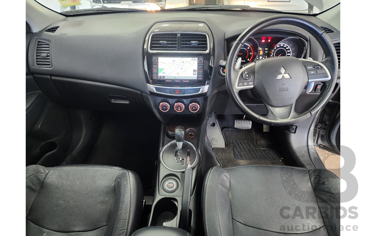 11/2014 Mitsubishi Asx XLS (4WD) 4WD XB MY15 4D Wagon Grey 2.3L