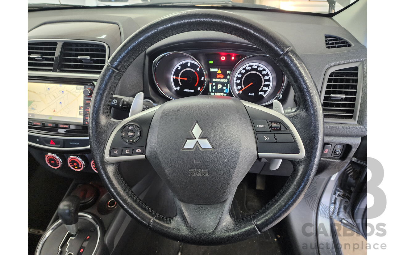 11/2014 Mitsubishi Asx XLS (4WD) 4WD XB MY15 4D Wagon Grey 2.3L