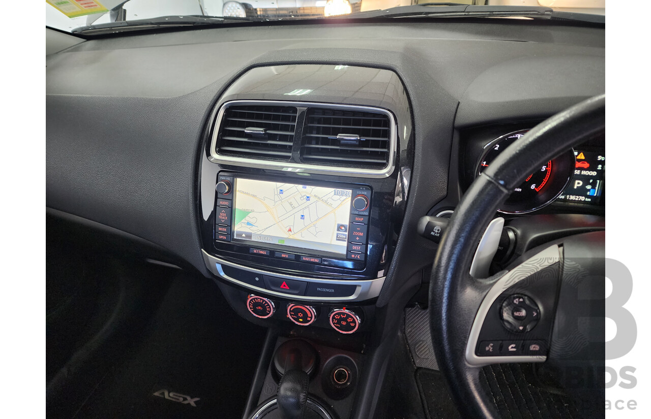 11/2014 Mitsubishi Asx XLS (4WD) 4WD XB MY15 4D Wagon Grey 2.3L