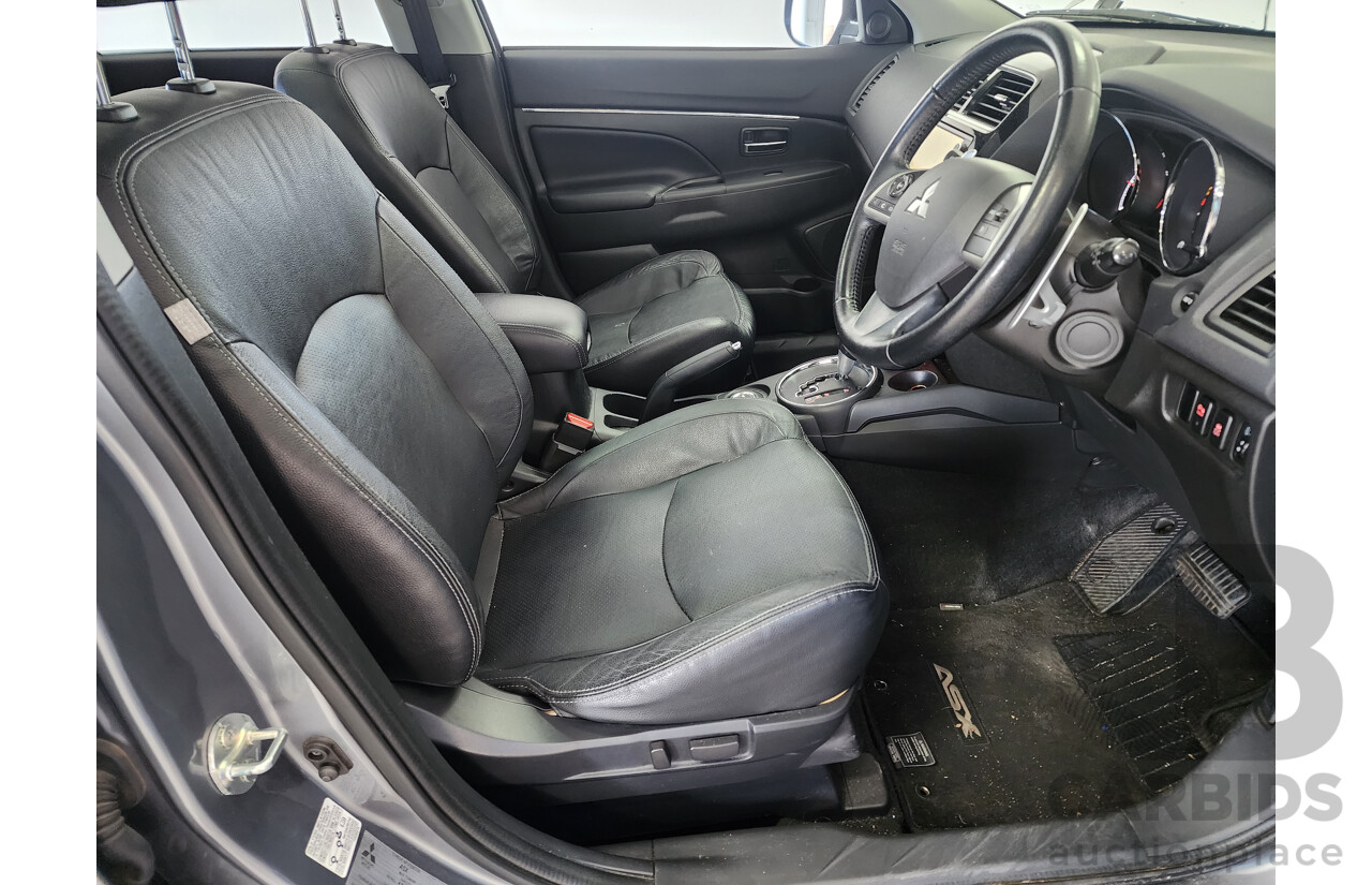 11/2014 Mitsubishi Asx XLS (4WD) 4WD XB MY15 4D Wagon Grey 2.3L
