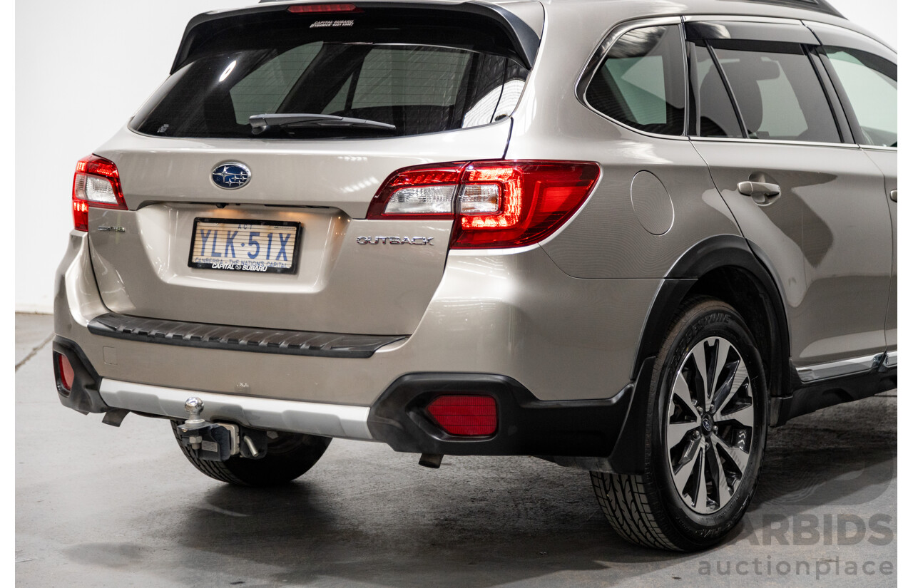 6/2016 Subaru Outback 3.6R (AWD) 5GEN B6A MY16 4d Wagon Tungsten Metallic 3.6L