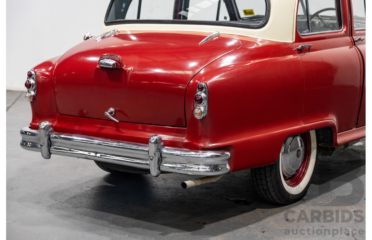 01/1954 Standard Vanguard Phase II 4d Sedan Red 2088cc Diesel