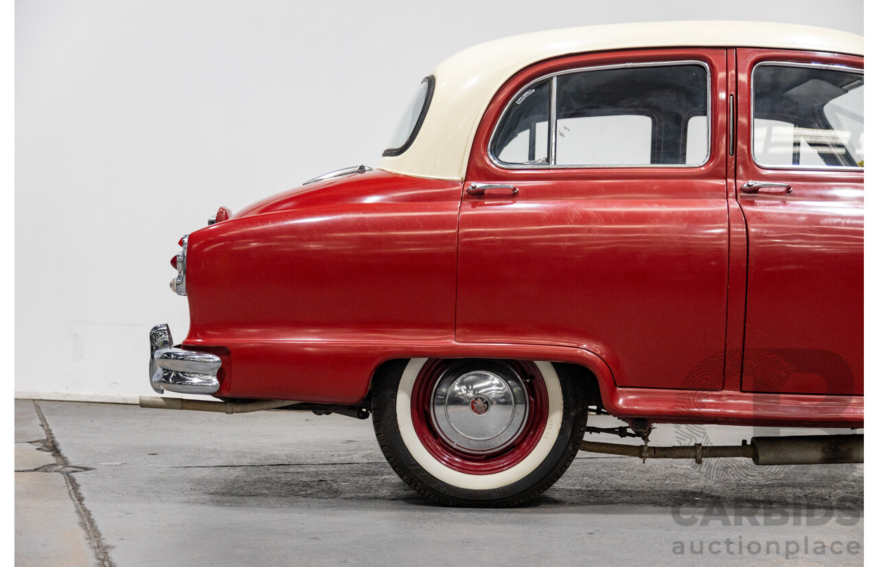 01/1954 Standard Vanguard Phase II 4d Sedan Red 2088cc Diesel