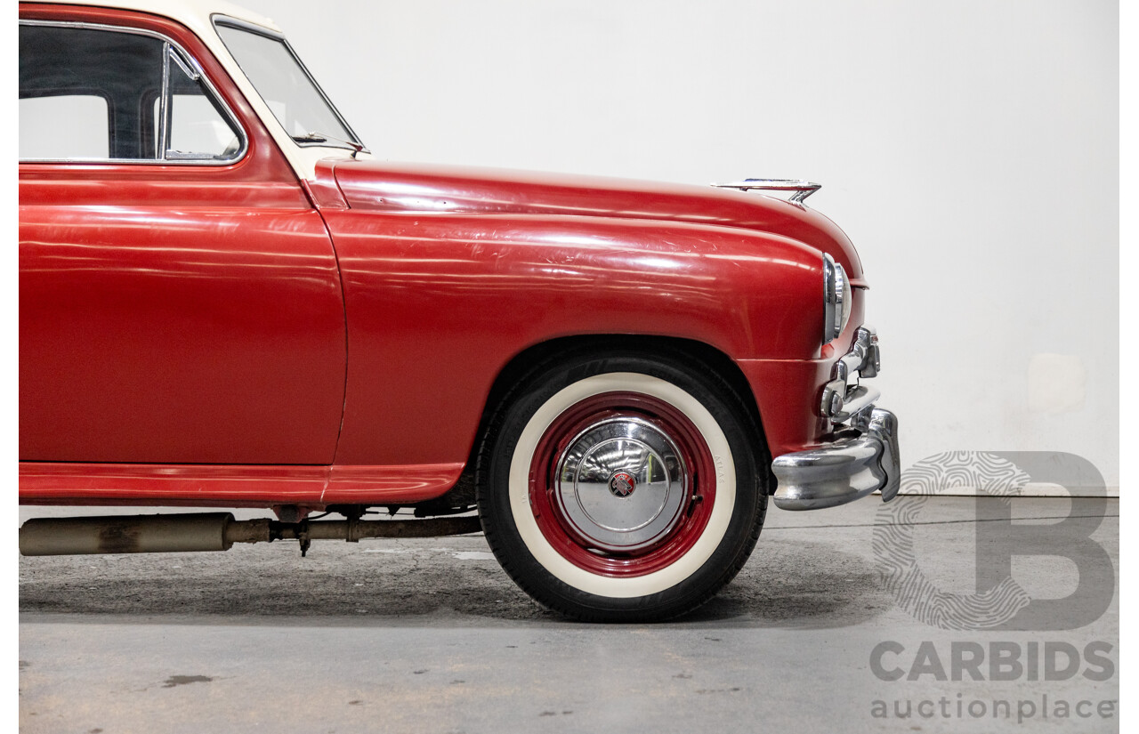 01/1954 Standard Vanguard Phase II 4d Sedan Red 2088cc Diesel