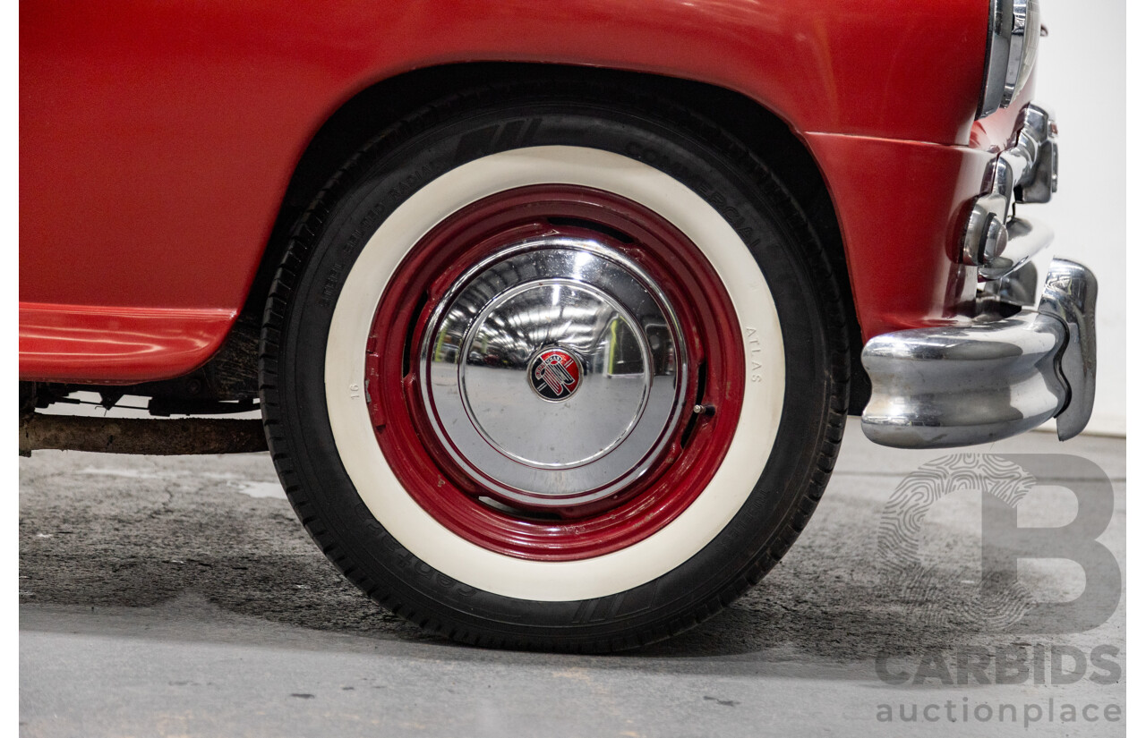 01/1954 Standard Vanguard Phase II 4d Sedan Red 2088cc Diesel