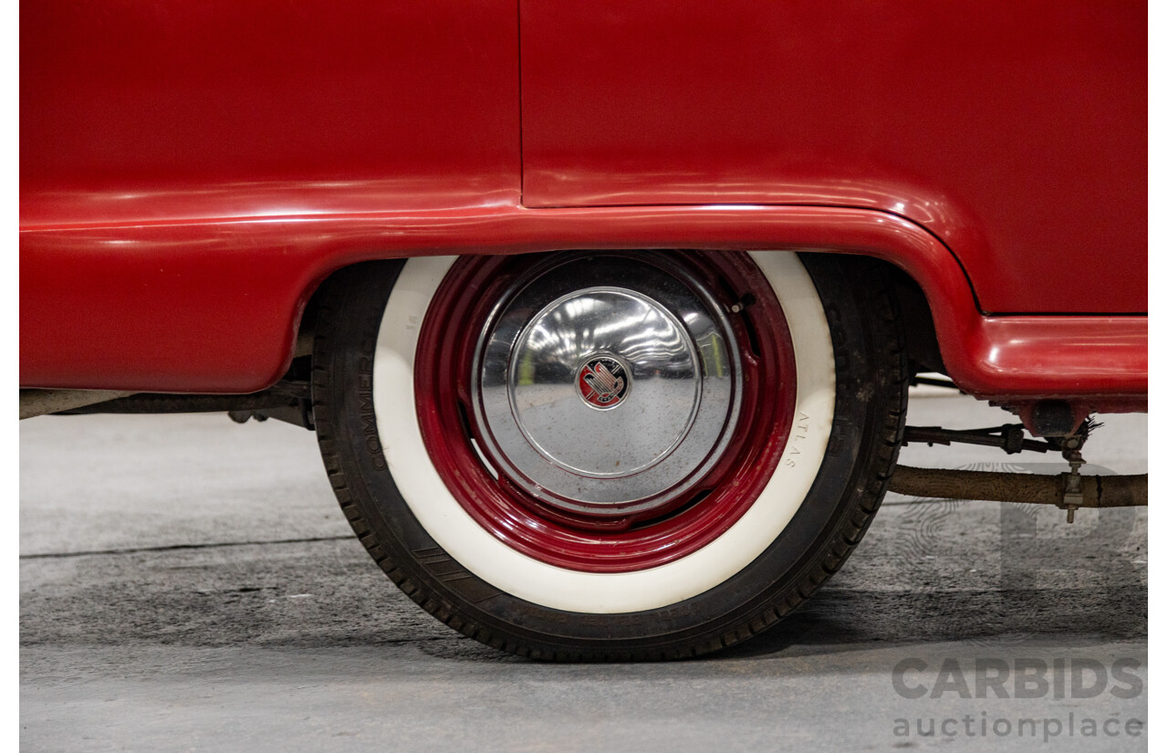 01/1954 Standard Vanguard Phase II 4d Sedan Red 2088cc Diesel