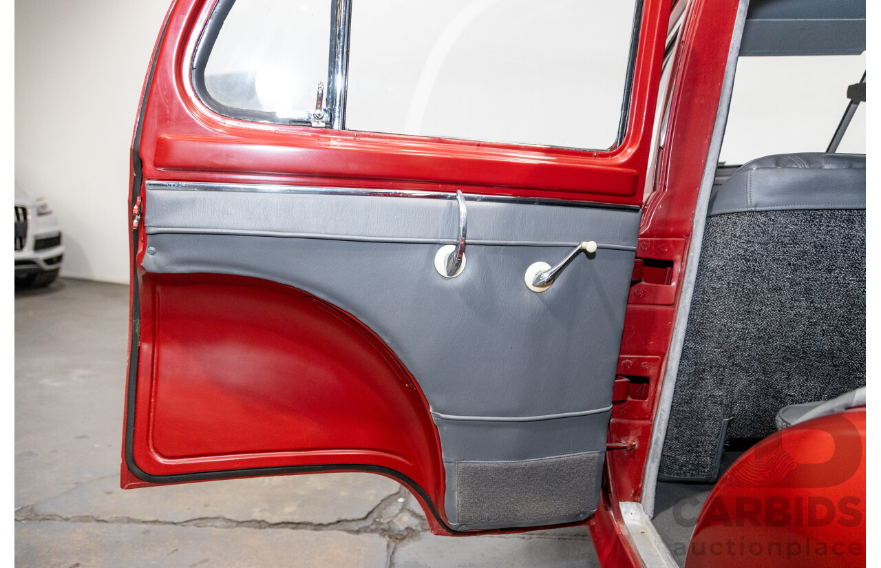 01/1954 Standard Vanguard Phase II 4d Sedan Red 2088cc Diesel