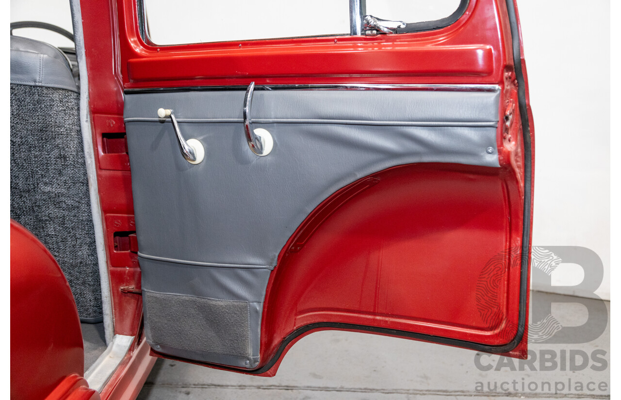 01/1954 Standard Vanguard Phase II 4d Sedan Red 2088cc Diesel