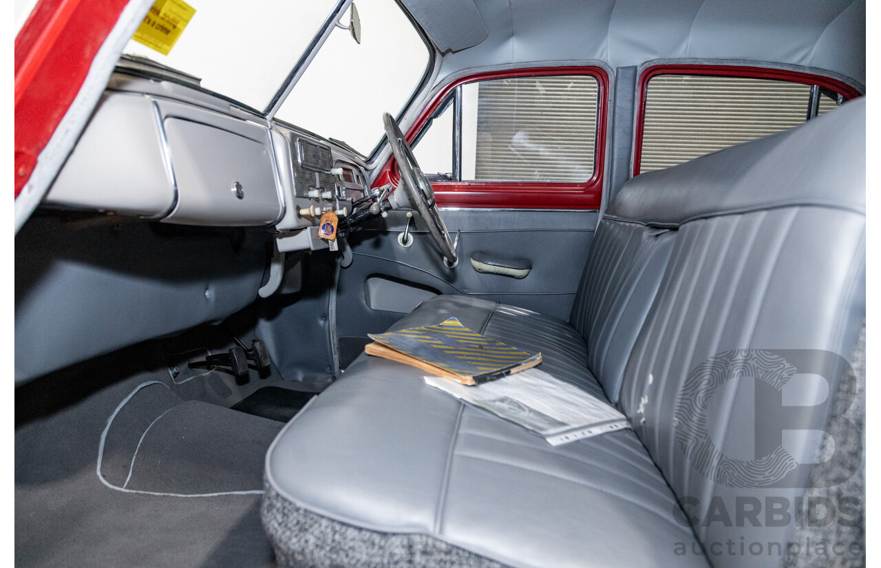 01/1954 Standard Vanguard Phase II 4d Sedan Red 2088cc Diesel