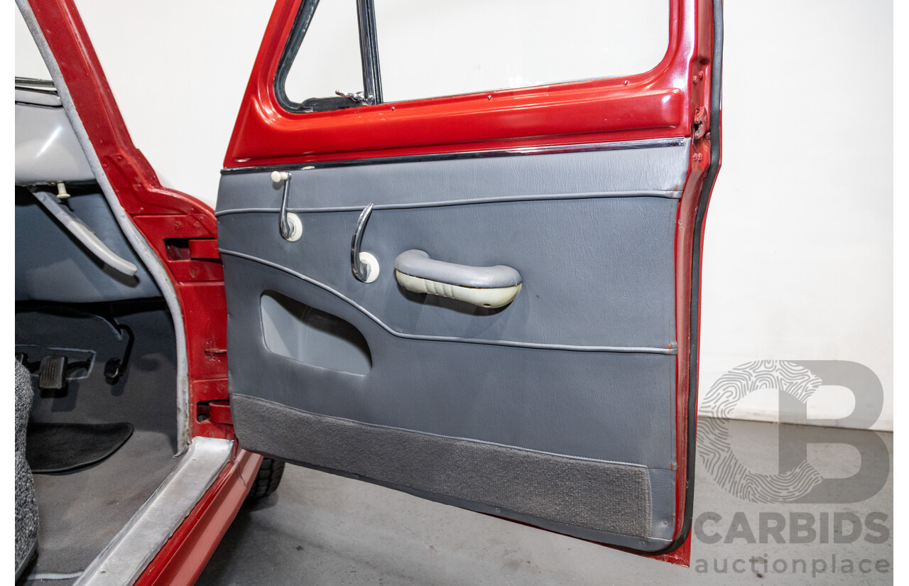 01/1954 Standard Vanguard Phase II 4d Sedan Red 2088cc Diesel