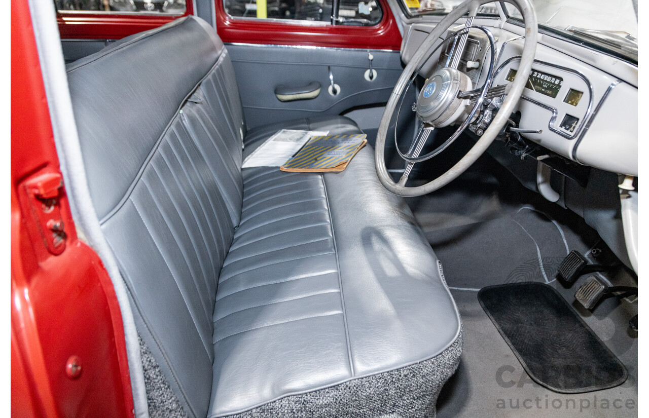 01/1954 Standard Vanguard Phase II 4d Sedan Red 2088cc Diesel