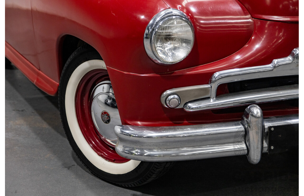 01/1954 Standard Vanguard Phase II 4d Sedan Red 2088cc Diesel