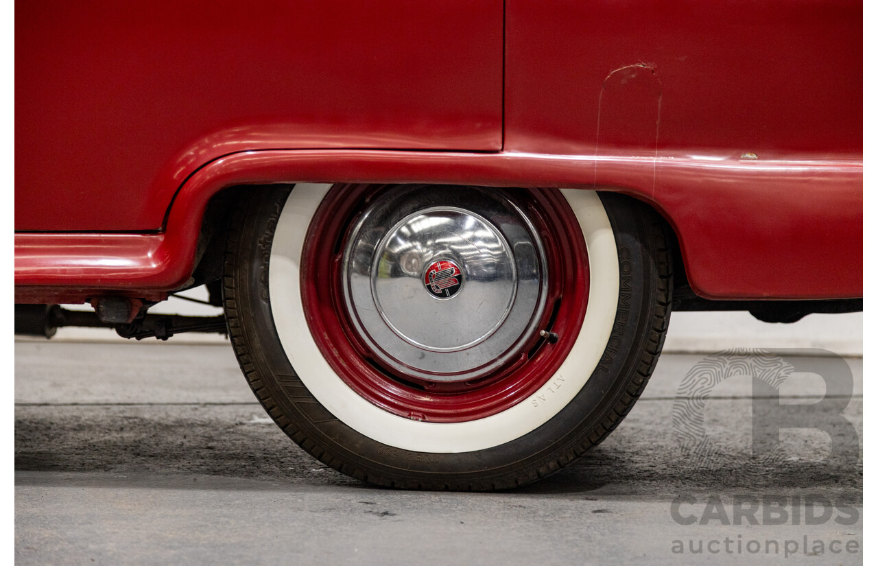 01/1954 Standard Vanguard Phase II 4d Sedan Red 2088cc Diesel