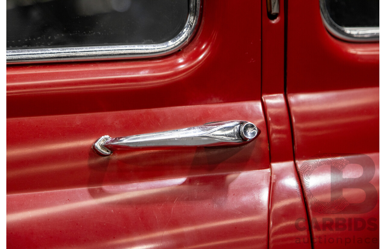 01/1954 Standard Vanguard Phase II 4d Sedan Red 2088cc Diesel