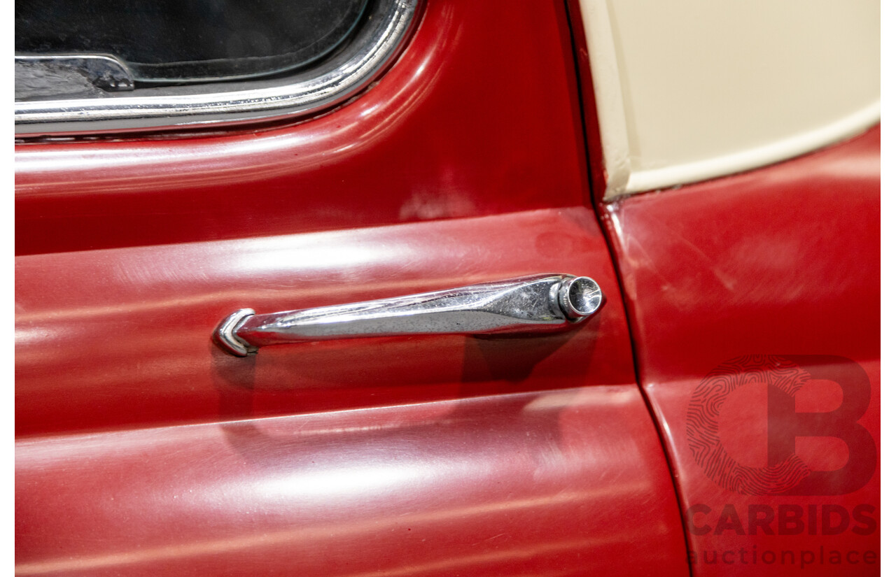 01/1954 Standard Vanguard Phase II 4d Sedan Red 2088cc Diesel