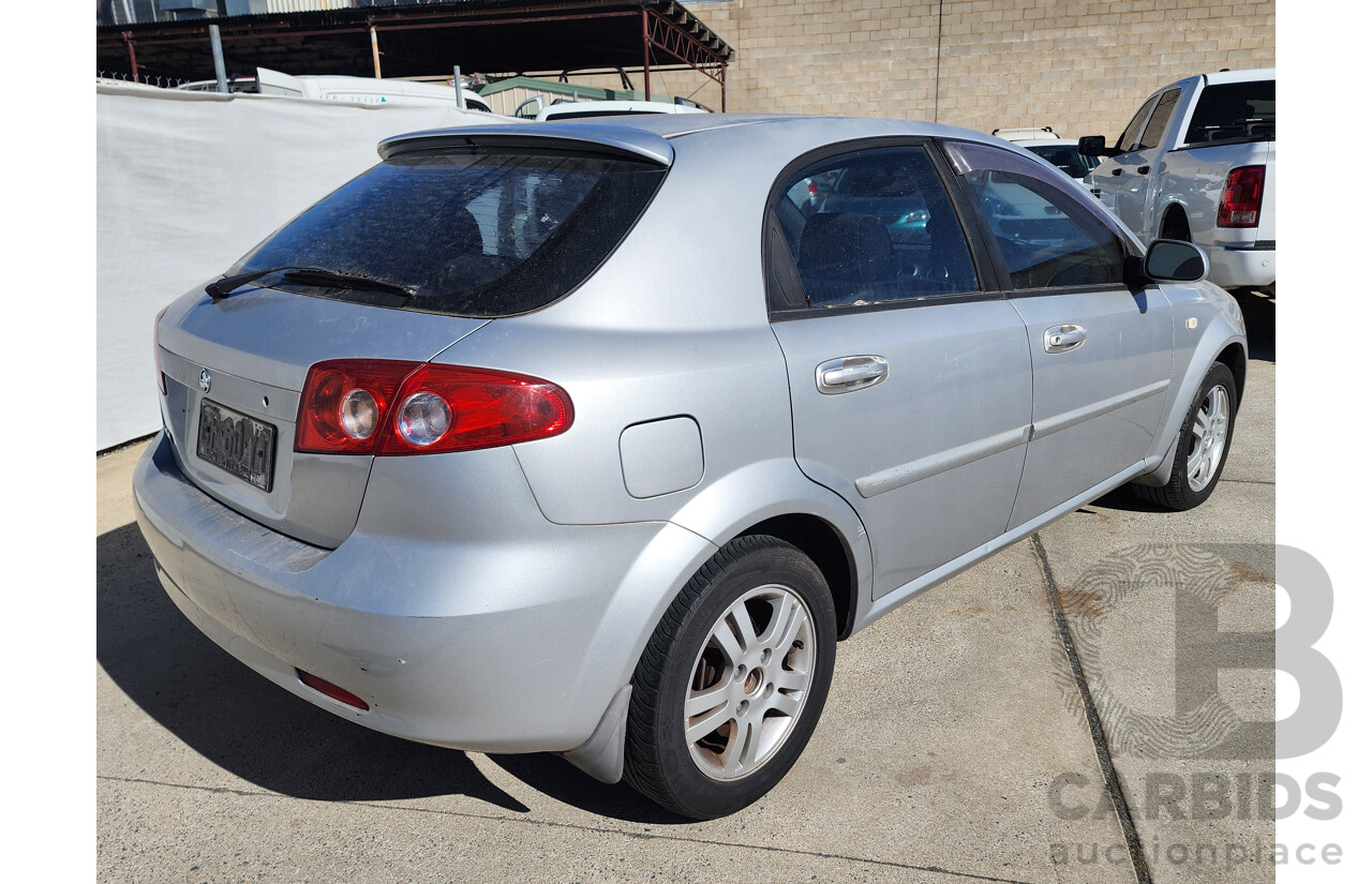 09/2005 Holden Viva  FWD JF 5D Hatchback Silver 1.8L
