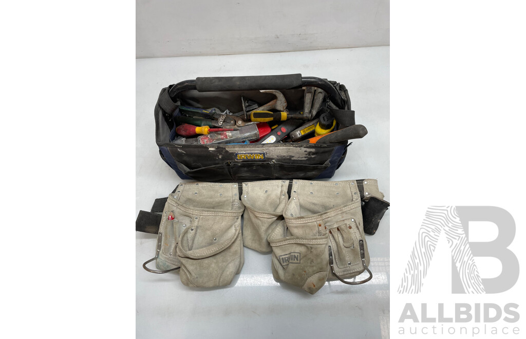 Irvin Tool Bag and Tool Belt