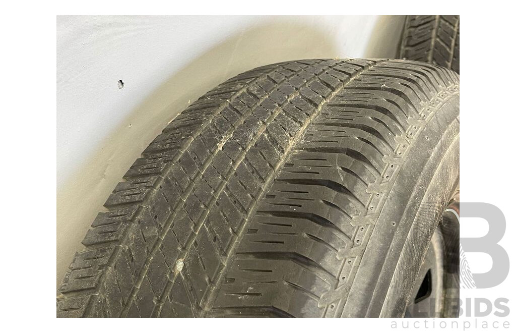 Bridgestone Dueler H/T Tyres and Rims - Lot of 2