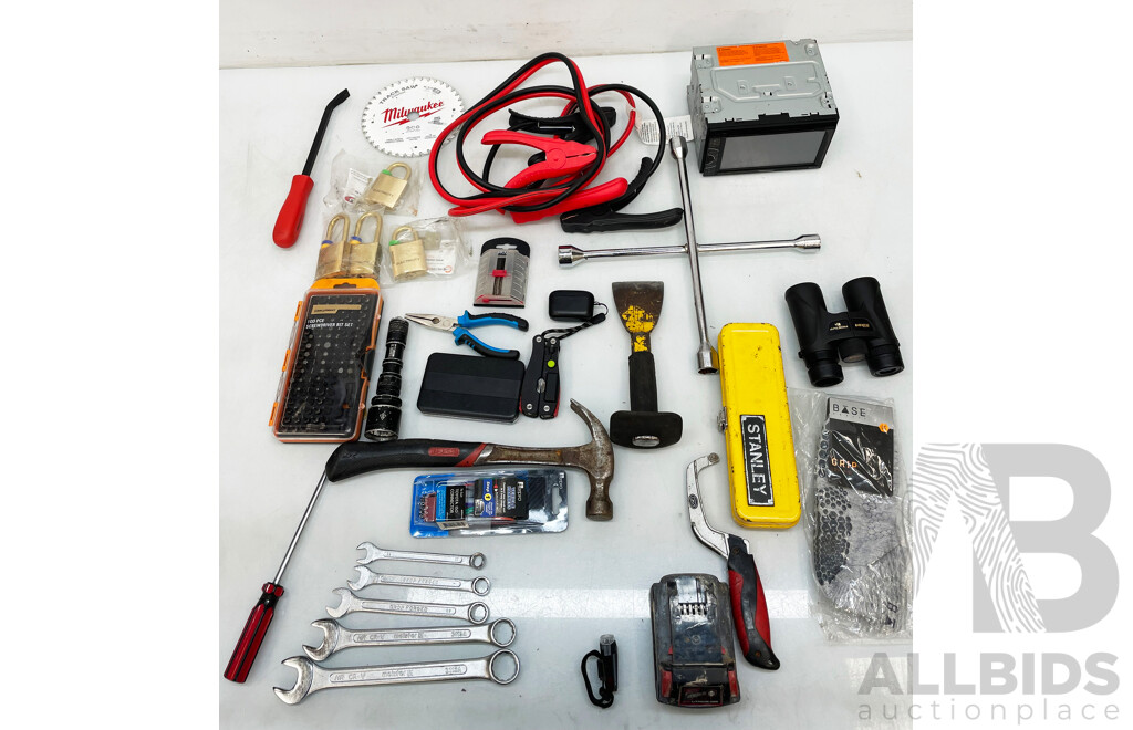 Lot of Assorted Tools, Hardware and More