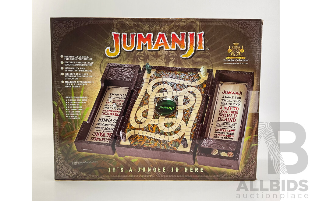 The Noble Collection Jumanji Board Game