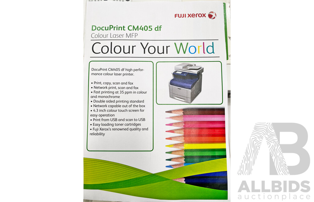 Fuji (CM405 Df) Colour Laser MFP Printer