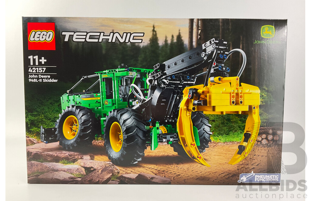 Lego Technic John Deere 948L Skidder 42157 in Sealed Box