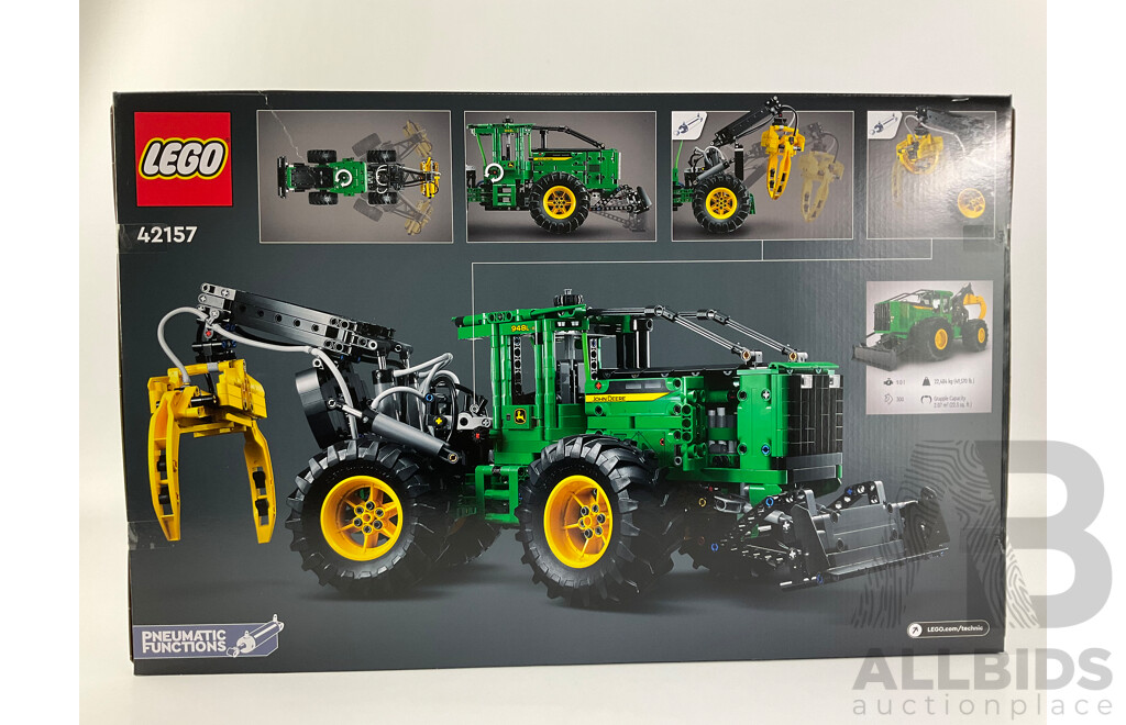 Lego Technic John Deere 948L Skidder 42157 in Sealed Box