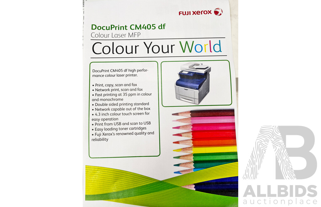 Fuji (CM405 Df) Colour Laser MFP Printer