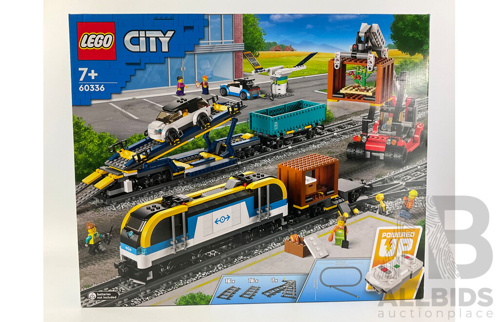 Lego City Freight Train 60336 in Sealed Box