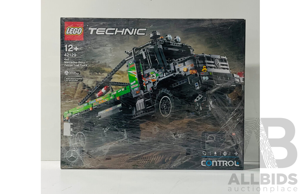 LEGO 4x4 Mercedes-Benz Zetros Trial Truck 42129 Repackaged in Original Box