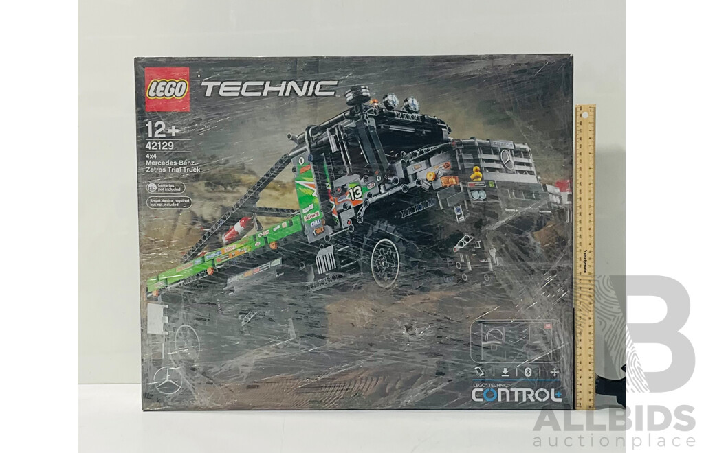 LEGO 4x4 Mercedes-Benz Zetros Trial Truck 42129 Repackaged in Original Box