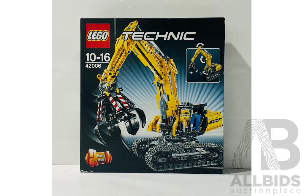 LEGO Technic Excavator Set 42006 in Original Packaging