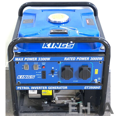 Kings Four Stroke Petrol 3.0 KVA Inverter Generator