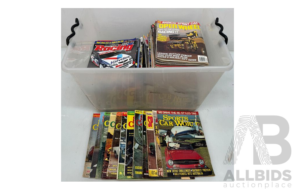 Sports Car World, Motor Racing and Open Wheel Magazines