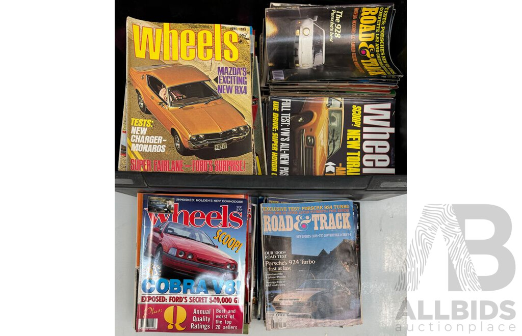 Wheels and Road & Track Magazines