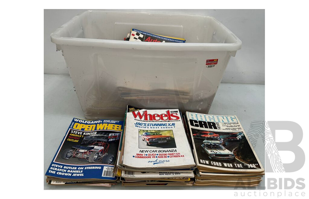 AutoAction, Open Wheel, Wheels and Racing Car News Magazine/Newspapers