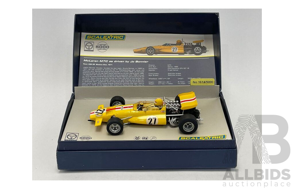 Scalextric 1971 McLaren M7C - Brand New