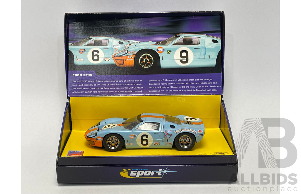 Scalextric Sport 1968 Ford GT40 Le Mans  - Brand New