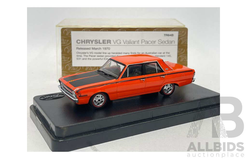 Trax 1970 Chrysler VG Valiant Pacer Sedan  - 1/43 Scale