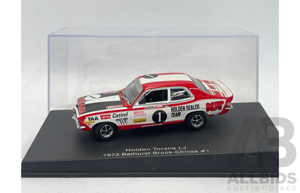 Auto Art 1973 Holden LJ Torana - Brock /Chivas Bathurst  - 1/43 Scale